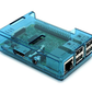 Raspberry Pi 2, 3, 3B+ Open Case, Blue