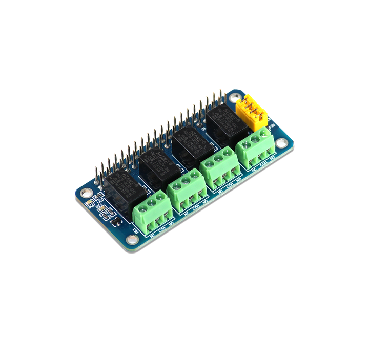 Home Relay 4 Zero - 4 Channel 3V Relay Board for Raspberry Pi