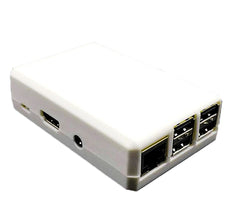 Raspberry Pi 2, 3, 3B+ Closed Case, White