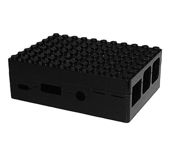Raspberry Pi 2, 3, 3B+ Blox Case - Black