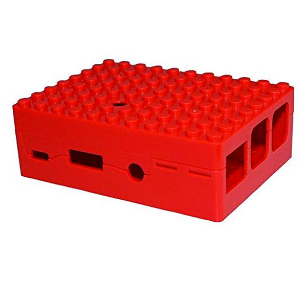 Raspberry Pi 2, 3, 3B+ Blox Case - Red