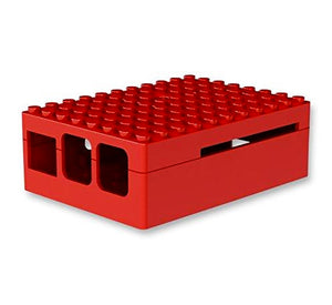 Raspberry Pi 2, 3, 3B+ Blox Case - Red