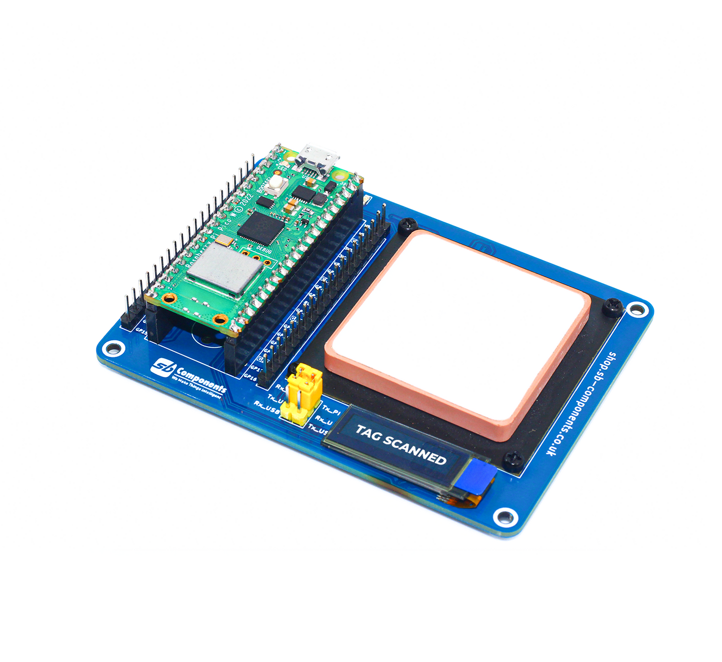 UHF Lite Expansion for Raspberry Pi Pico with Pico 2 Combo