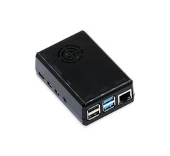 Black Case for Raspberry Pi 4  with Fan