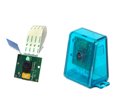Raspberry Pi Camera with Protective Case - Blue