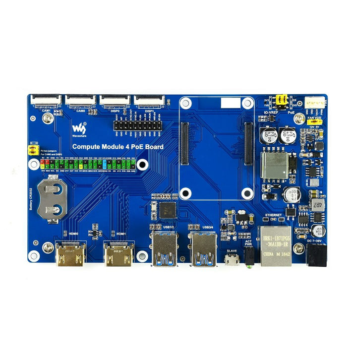 CM 4 IO Board With PoE Feature