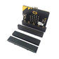 BBC micro:bit Header 40P 180 Degree Angle SMT Edge Connector - Black (Pack of 5 Pcs)