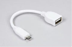Micro USB/Male to USB A/Female cable