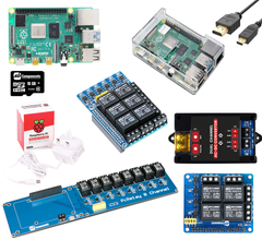 Raspberry Pi 4 Relay Kit with 4,6,8 Channel Relay Board