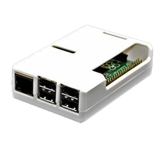 Raspberry Pi 2, 3, 3B+ Open Case, White